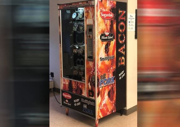 $1 bacon sold in college vending machine